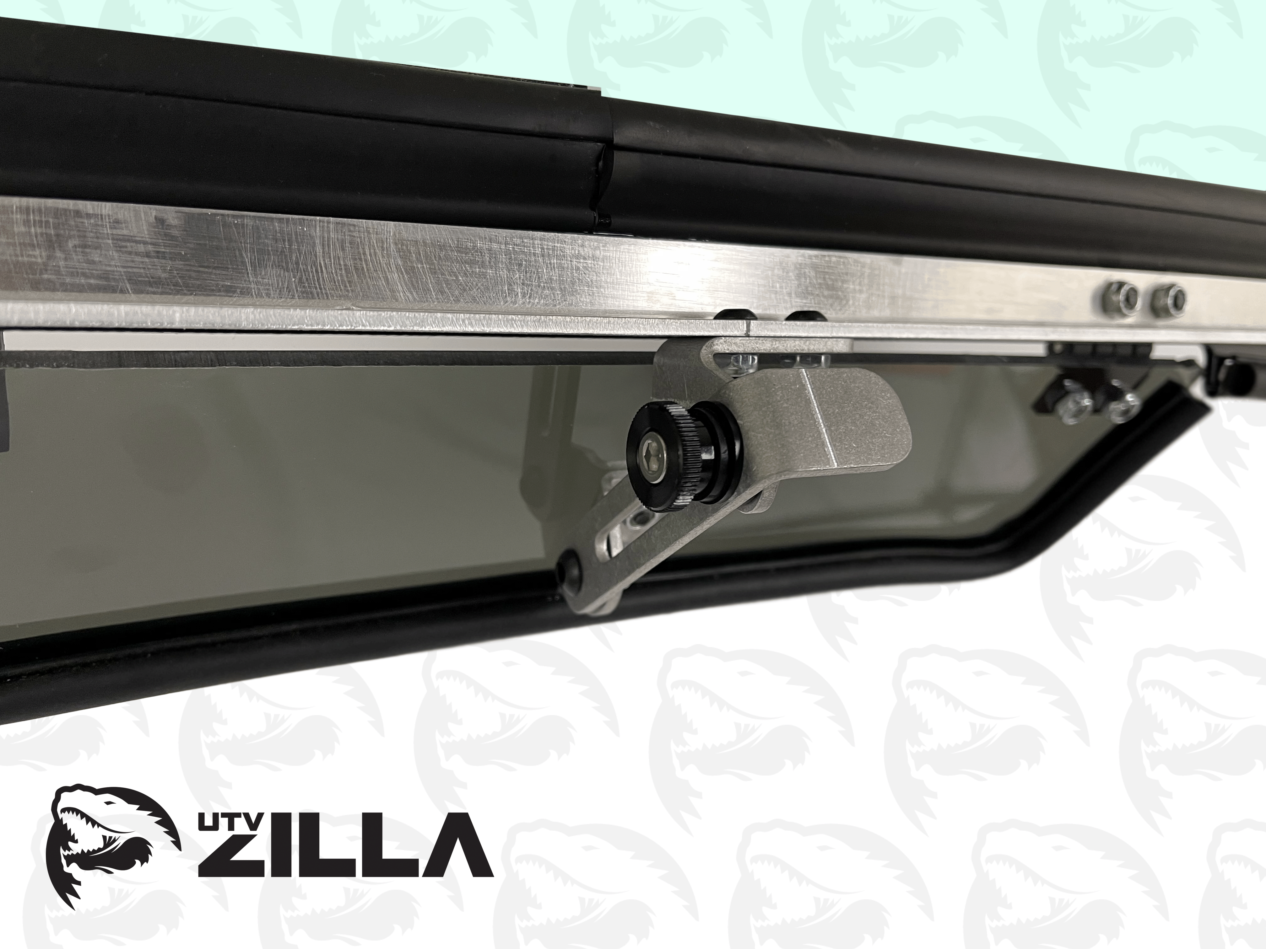 Photo of Vented Glass Windshield for Polaris RZR Trail with wiper by UTVZILLA - Premium for UTVs / Side by Sides