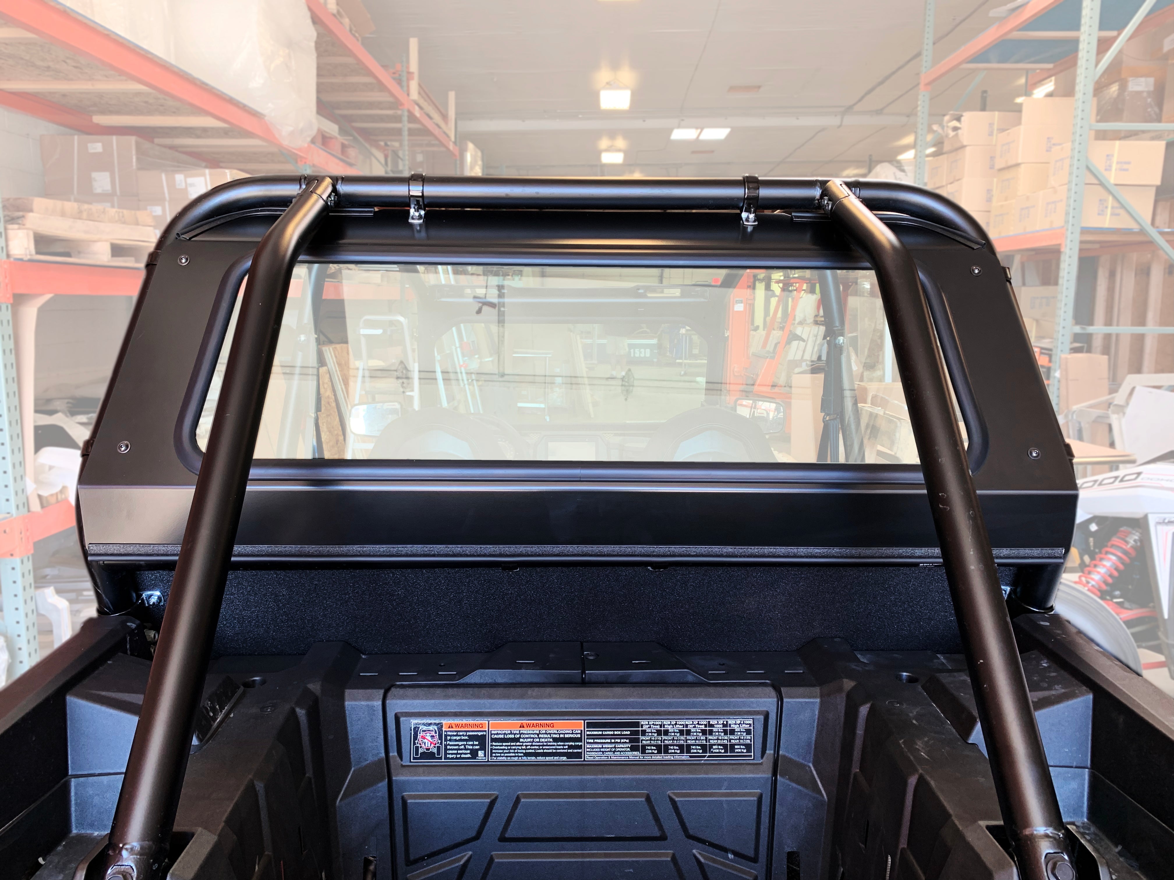 Photo of Rear Glass Window for RZR XP 1000, Turbo by UTVZILLA - Premium for UTVs / Side by Sides