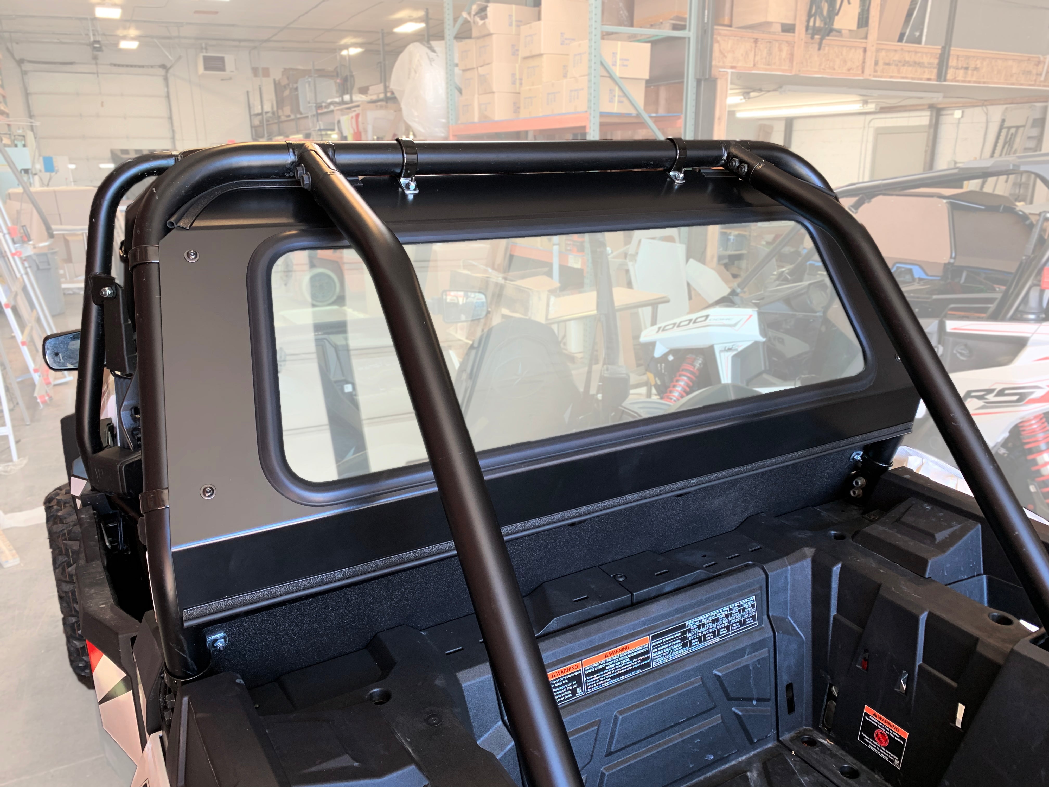 Photo of Rear Glass Window for RZR XP 1000, Turbo by UTVZILLA - Premium for UTVs / Side by Sides