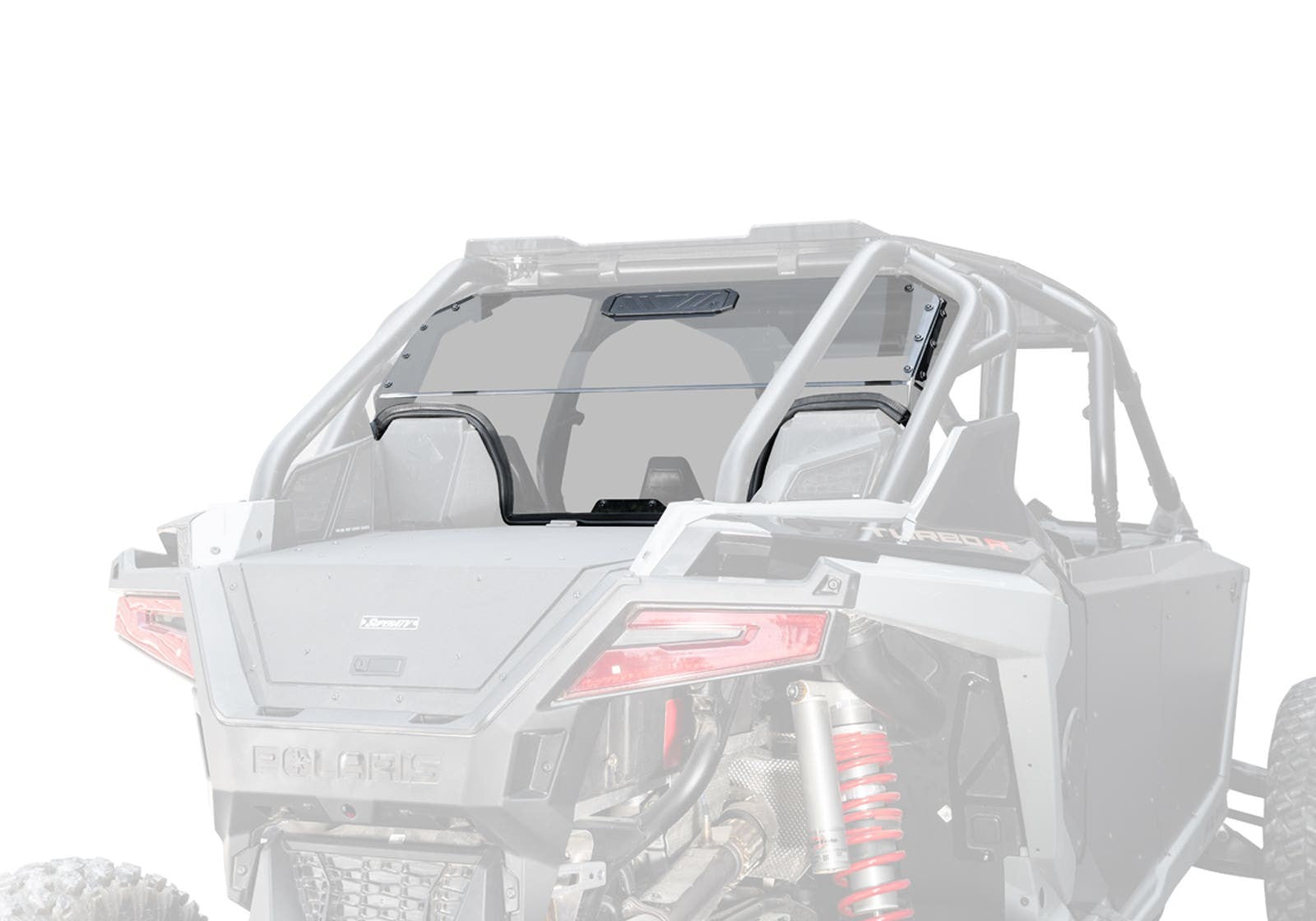 Polaris RZR Turbo R Rear Vented Windshield