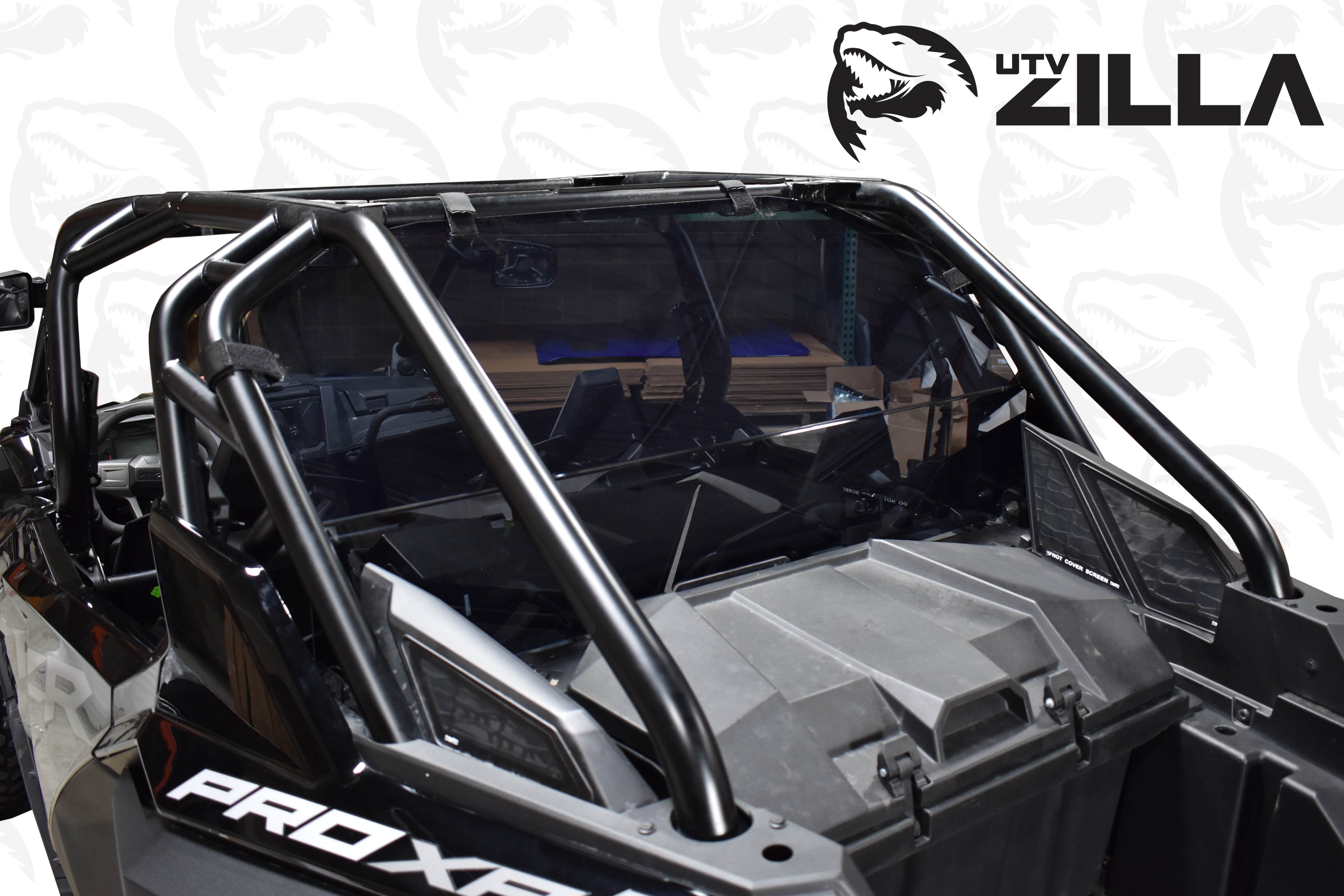 RZR PRO XP 4 Tinted Rear Window - UV Protection + Durable Polycarbonate (2020/2024)