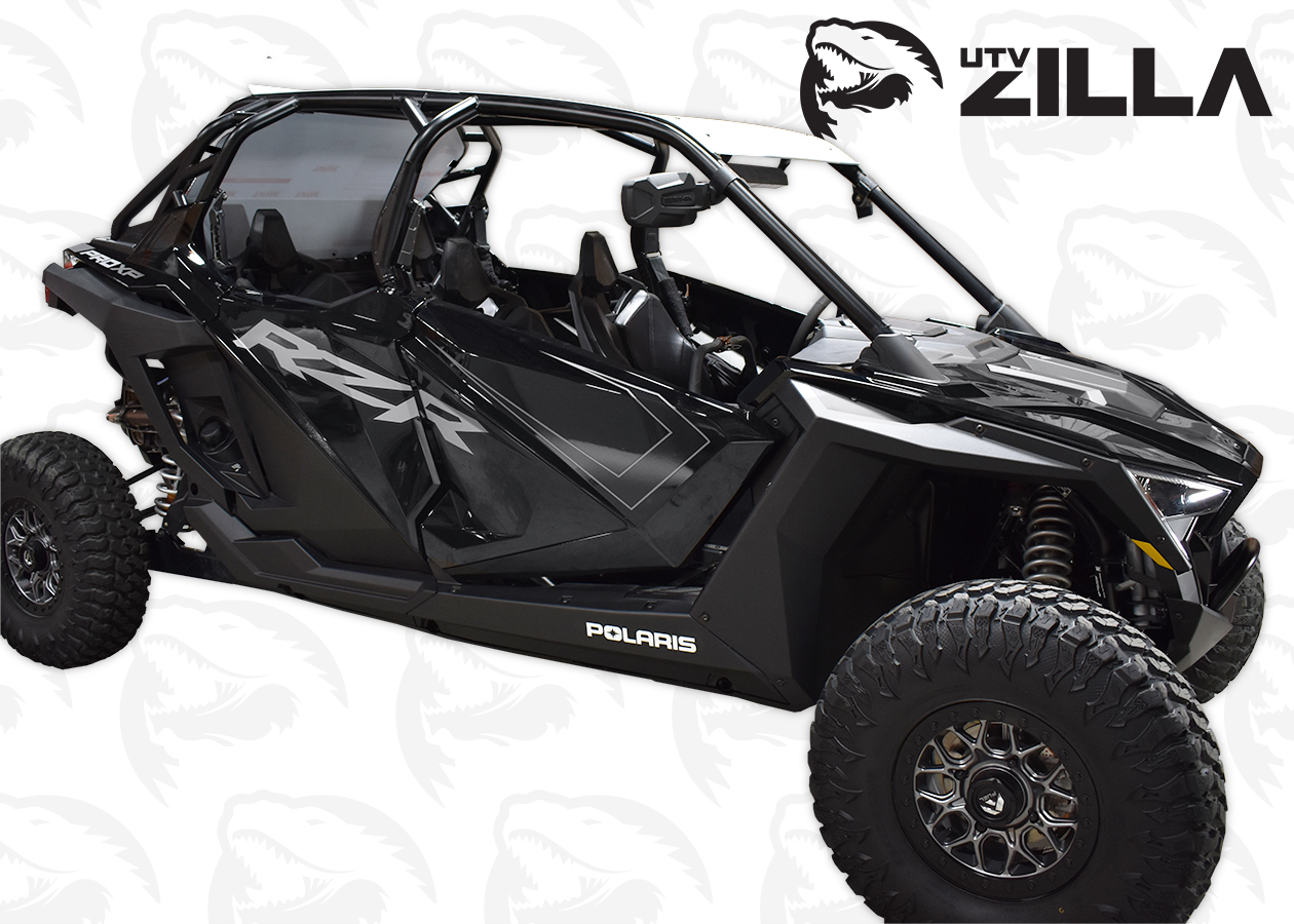 Photo of RZR PRO XP 2 Tinted Rear Window (2 Seat ONLY) by UTVZILLA - Premium for UTVs / Side by Sides