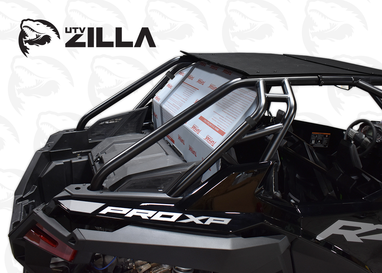Photo of RZR PRO XP 2 Tinted Rear Window (2 Seat ONLY) by UTVZILLA - Premium for UTVs / Side by Sides