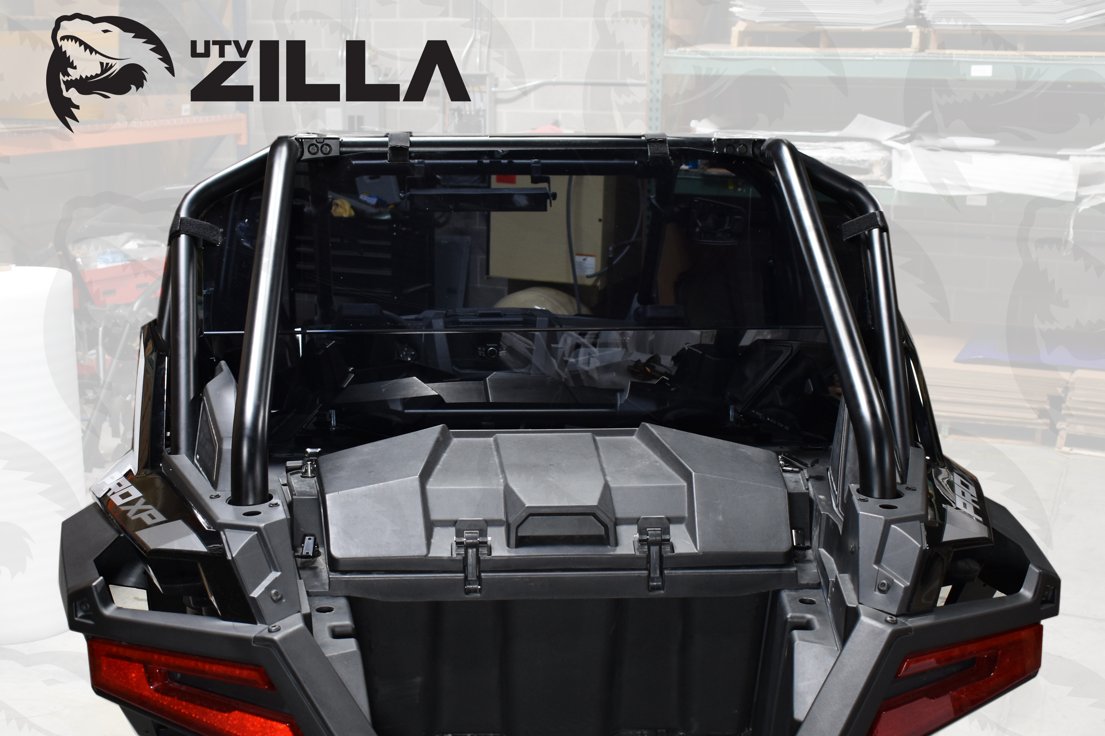 Photo of RZR PRO XP 4 Tinted Rear Window (4 Seat Only) by UTVZILLA - Premium for UTVs / Side by Sides