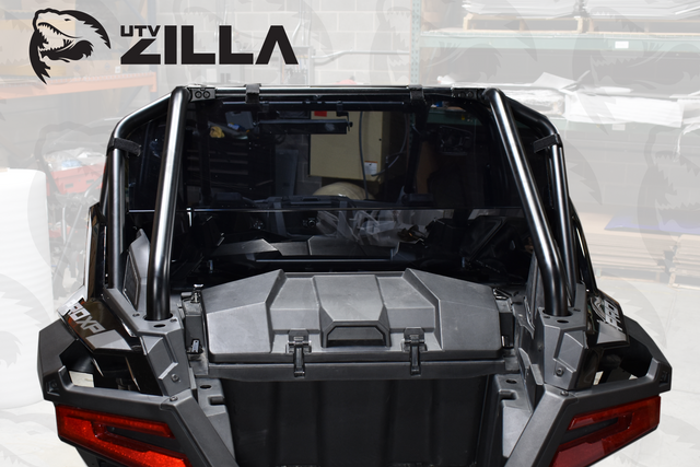 Photo of RZR PRO XP 4 Tinted Rear Window (4 Seat Only) by UTVZILLA - Premium for UTVs / Side by Sides