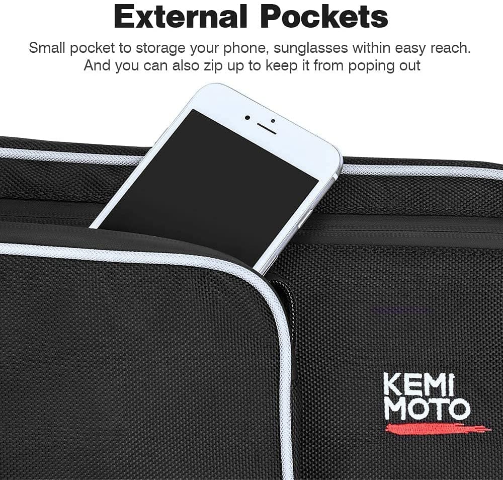 Photo of Rear Door Bags for Can Am Maverick X3 MAX by Kemimoto - Premium for UTVs / Side by Sides