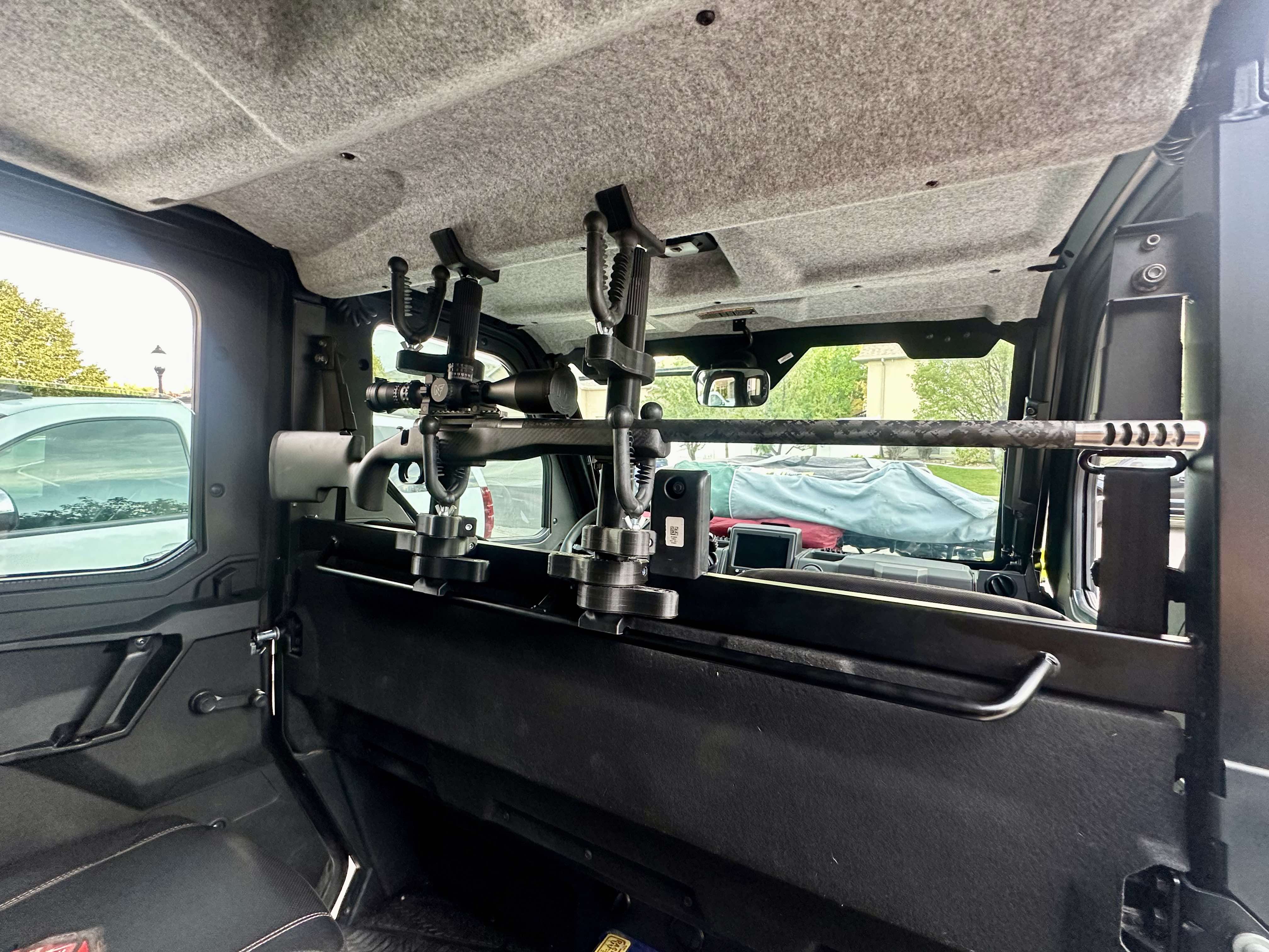 Polaris Ranger 900/1000 6 Seat, Northstar, Mid Cage, 2,3, and 4 Place Rifle Mounting System