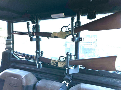Kawasaki Ridge / Ridge Crew Rear Window, 1 and 2 Place Rifle Mounting System