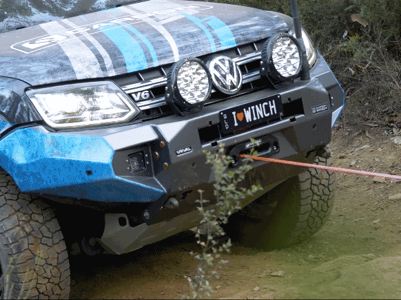 Photo of Carbon Offroad Monkey Fist 10T Recovery Ring by Carbon Offroad USA - Premium Pulleys for UTVs / Side by Sides