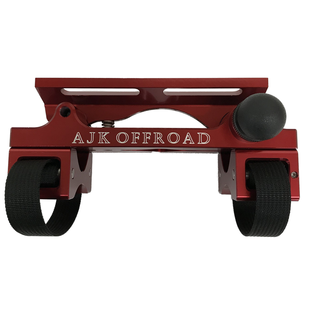 Quick Shot Fire Extinguisher Mount - Quick Release - Truck, Jeep, ATV, SXS Part  AJK Offroad Universal Red 