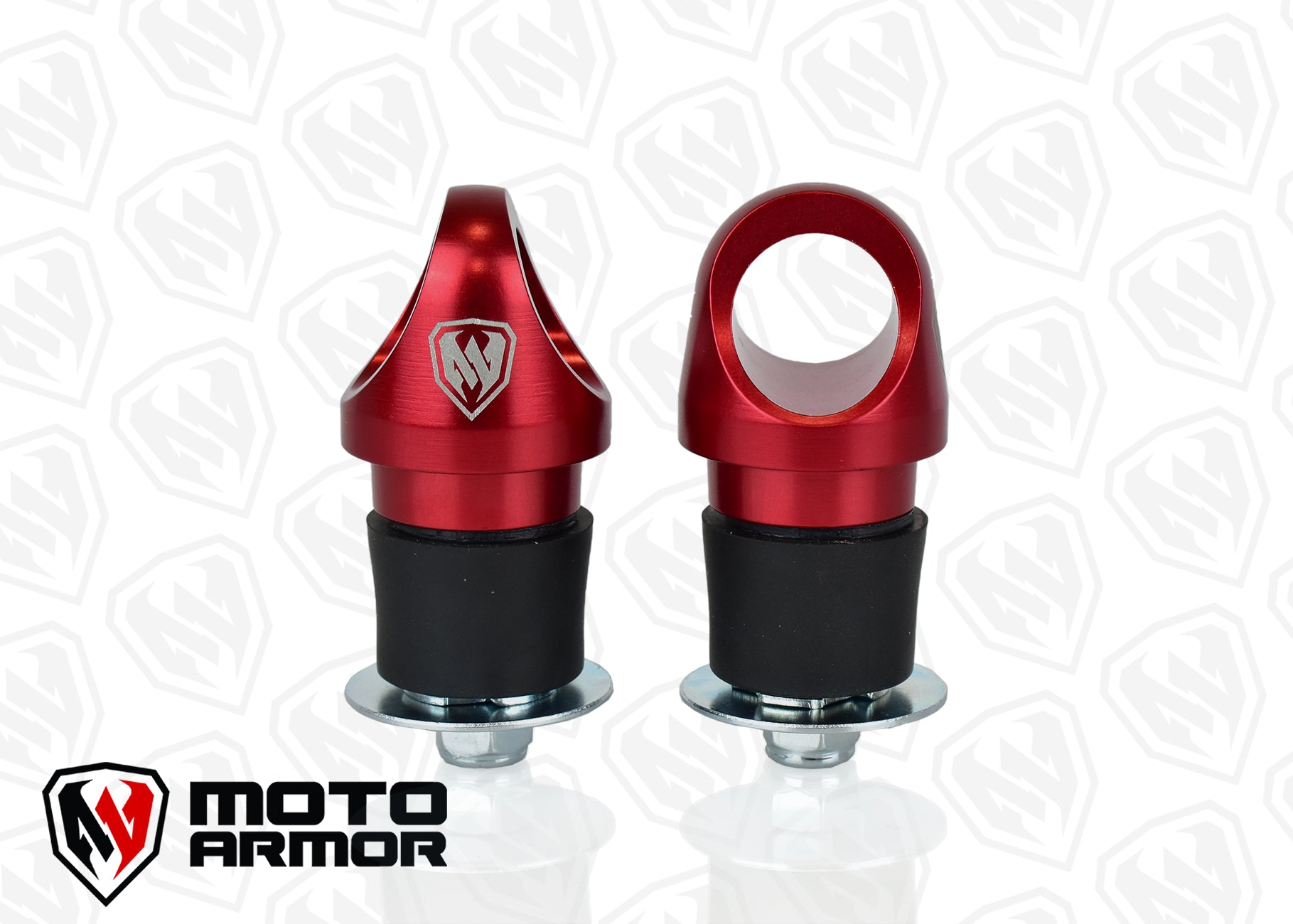 Photo of Billet Turn Lock Anchors for Polaris Lock and Ride holes (Set of 2) by Moto Armor - Premium for UTVs / Side by Sides