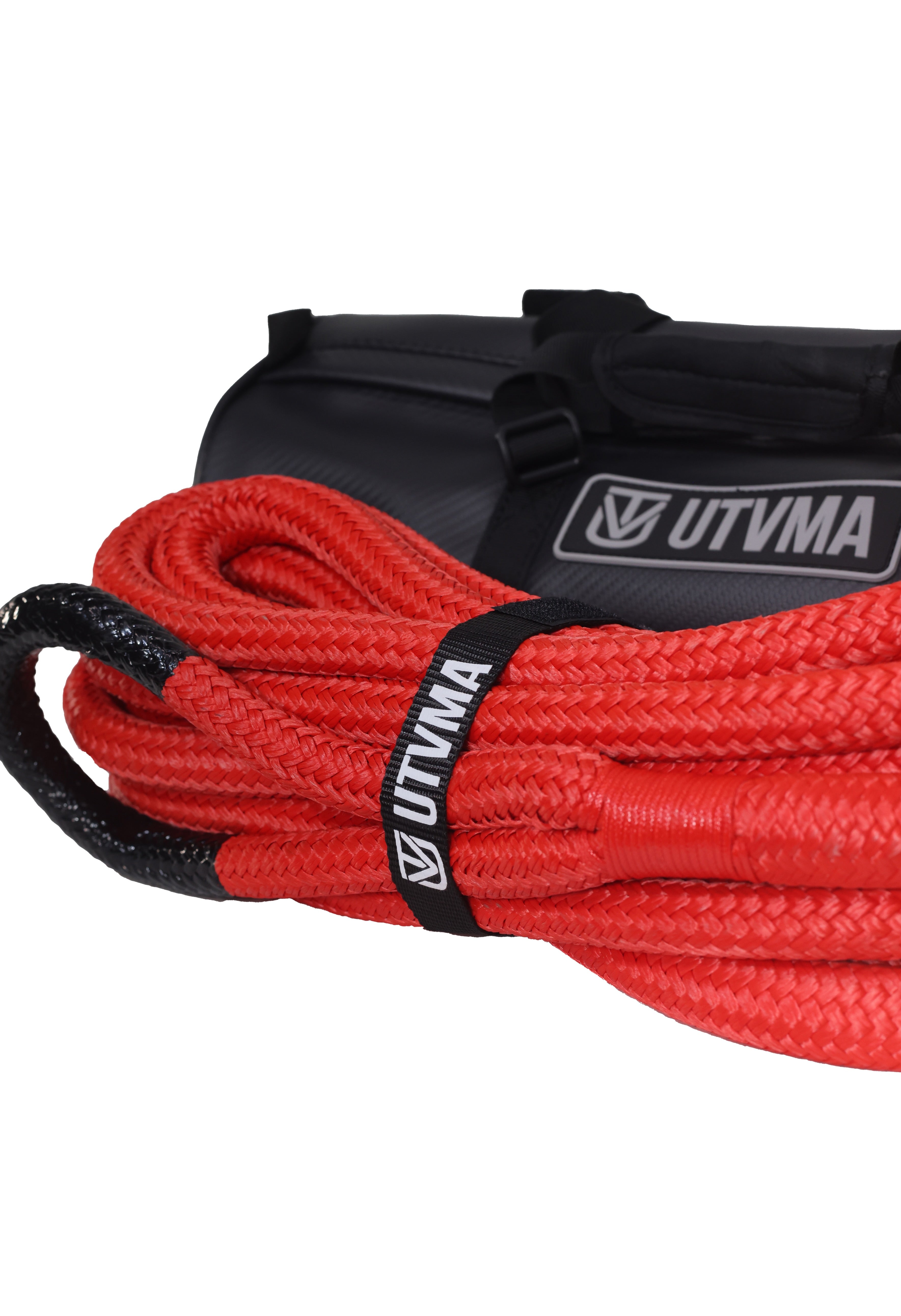 Photo of Kinetic Recovery Rope With Heavy Duty Roll Cage Bag by UTV Mountain Accessories - Premium for UTVs / Side by Sides