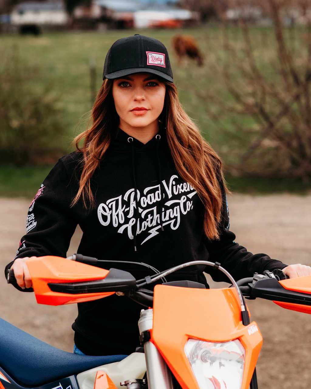 Photo of Rewind 2.0 Unisex Pullover Hoodie by OFF-ROAD VIXENS CLOTHING CO. - Premium Apparel & Accessories for UTVs / Side by Sides