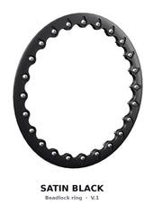 Packard Icon - FF Forged Beadlock - Silver - beadlock ring option ring satin black v1