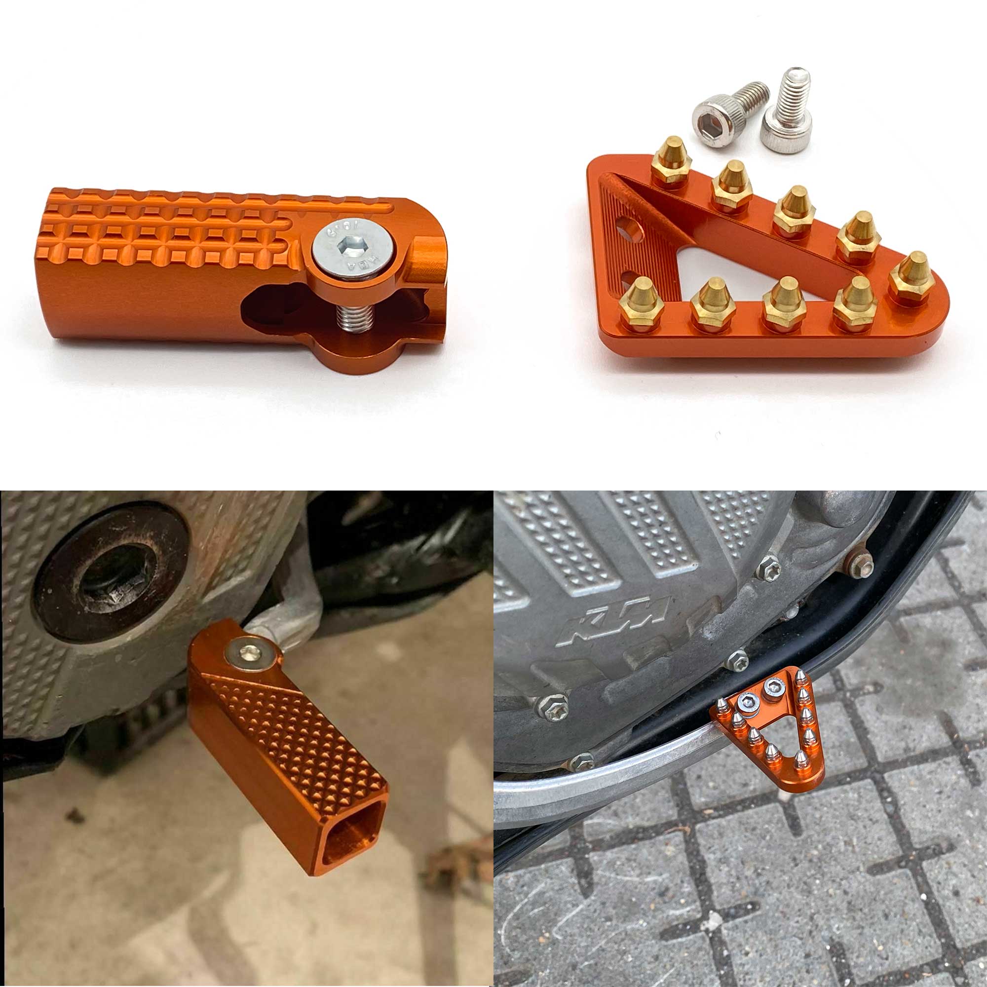 Photo of Rippin Moto CNC Brake Pedal & Shift Lever Kit for KTM & Husqvarna by Rippin Moto - Premium Controls for UTVs / Side by Sides