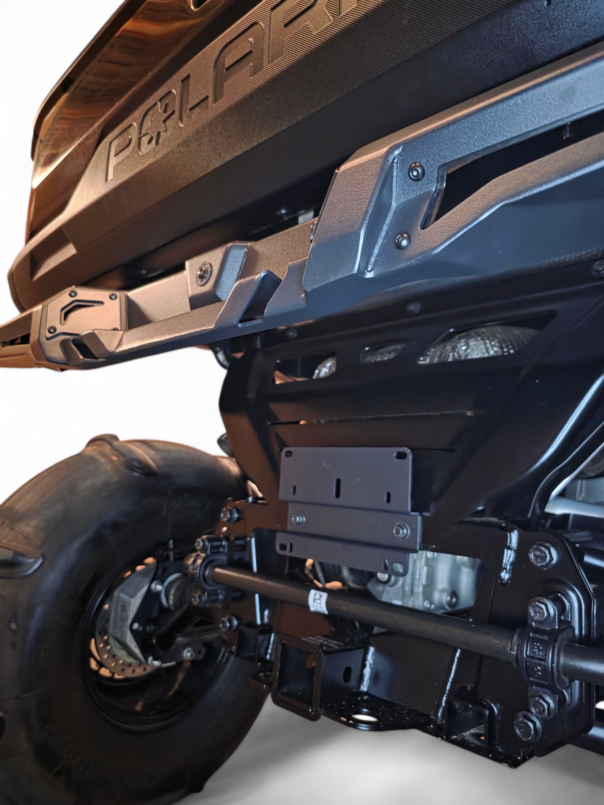Photo of 2024+ Polaris Ranger 1500 XD Volt Rear Bumper by Elektric Offroad - Premium for UTVs / Side by Sides