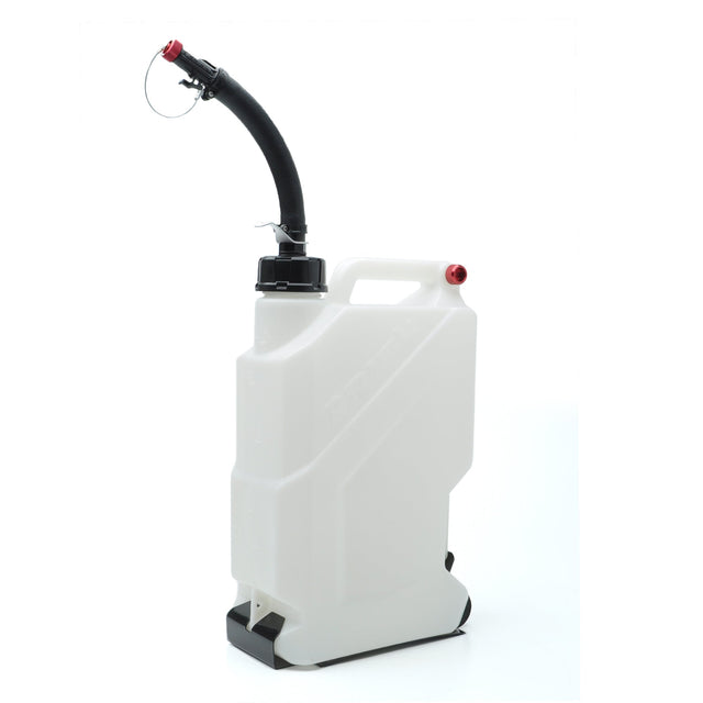 Photo of EZ3 - 3 Gallon Utility Jug Pour Spout & Floor Mount Combo by STKR Concepts - Premium Utility Jug for UTVs / Side by Sides