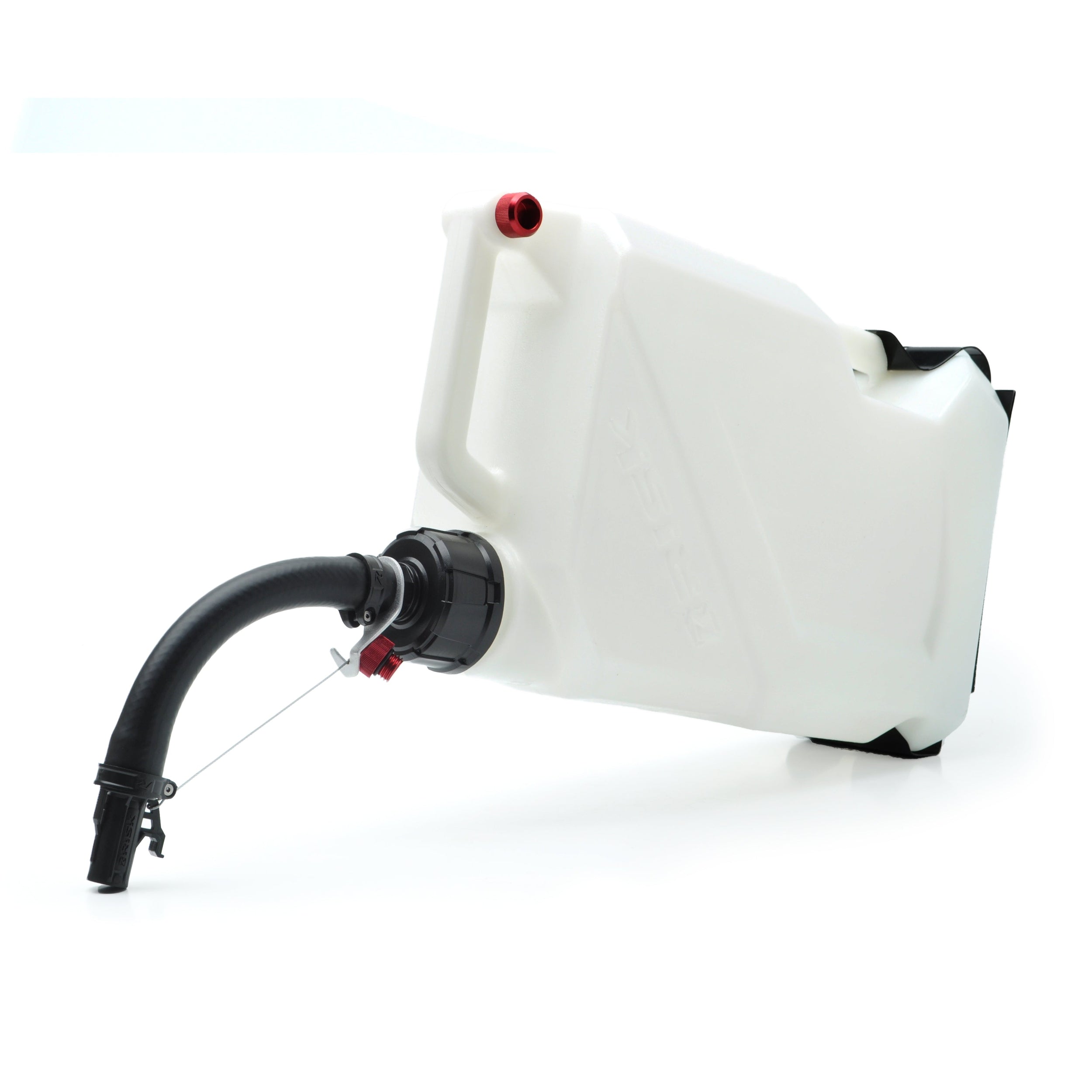 Photo of EZ3 - 3 Gallon Utility Jug Pour Spout & Floor Mount Combo by Risk Racing - Premium Fuel Cans for UTVs / Side by Sides