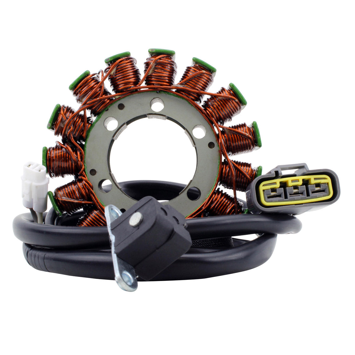 Photo of Generator Stator for Yamaha YFM 550 | YFM 700 Grizzly | YFM 700 Kodiak 2009-2024 | 28P-81410-00-00 / 3B4-81410-00-00 by RM STATOR - Premium for UTVs / Side by Sides