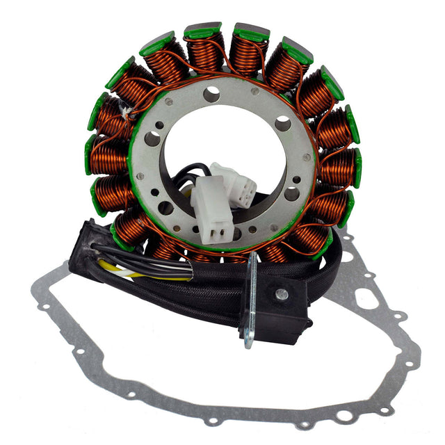 Photo of Kit Stator + Crankcase Cover Gasket for Suzuki LTF 400 Eiger Manual | Arctic Cat 400 Manual 2002-2008 by RM STATOR - Premium for UTVs / Side by Sides