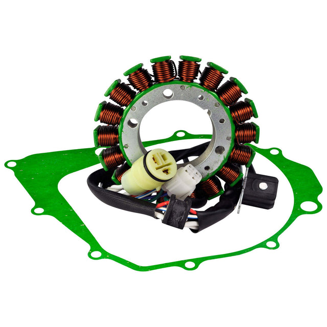 Photo of High Output Stator 300 W + Stator Cover Gasket for Yamaha Raptor 350 Warrior 350 Wolverine 350 Big Bear 400 2000-2013 by RM STATOR - Premium for UTVs / Side by Sides