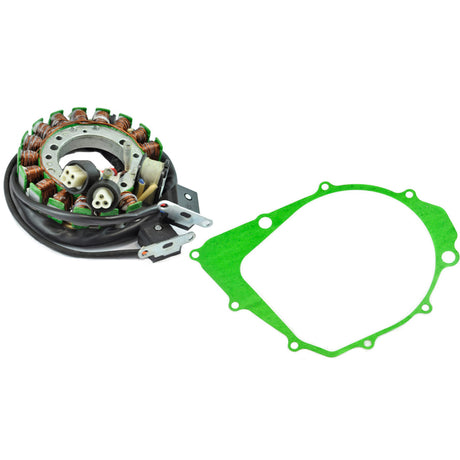 Photo of Stator + Stator Crankcase Cover Gasket for Yamaha YFM 350 Moto 4 YFP 350 Terrapro 1987-1989 by RM STATOR - Premium for UTVs / Side by Sides
