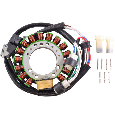 Photo of Stator + Stator Crankcase Cover Gasket for Yamaha YFM 350 Moto 4 YFP 350 Terrapro 1987-1989 by RM STATOR - Premium for UTVs / Side by Sides