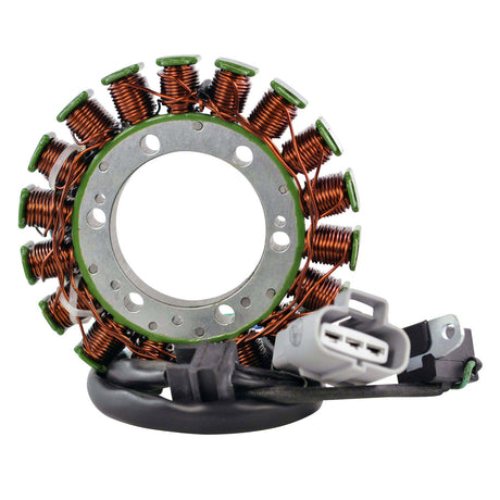 Photo of Kit Stator + Crankcase Cover Gasket for Suzuki LTF 400 KingQuad 2008-2024 | # 11483-38F10 32101-27H10 by RM STATOR - Premium for UTVs / Side by Sides