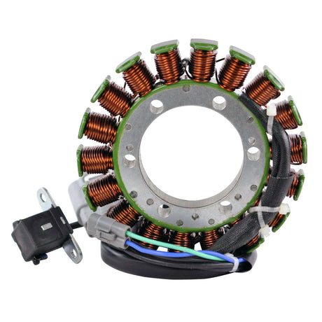 Photo of Kit Stator + Crankcase Cover Gasket for Suzuki LTF 400 KingQuad 2008-2024 | # 11483-38F10 32101-27H10 by RM STATOR - Premium for UTVs / Side by Sides