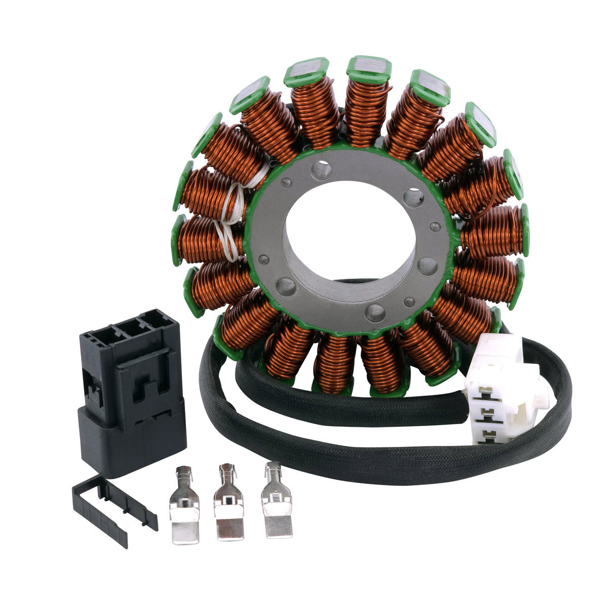 Photo of Stator for Honda CBF 1000 2006-2016 | OEM Repl.# 31120-MFA-D01 / 31120-MGJ-D01 / 31120-MFA-D02 / 31120-MGJ-D02 by RM STATOR - Premium for UTVs / Side by Sides