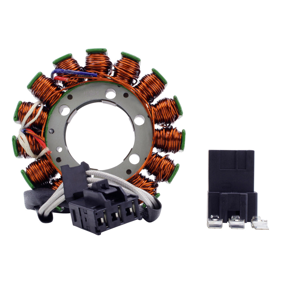 Photo of Generator Stator for Aprilia RSV4 1000 / RSV4 R 1000 / Tuono V4 1000 2009-2012 | Kawasaki Ninja ZX-10 R ZX10R 2006 2007 by RM STATOR - Premium for UTVs / Side by Sides