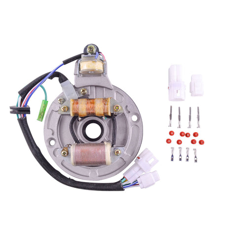 Photo of Stator for Yamaha YFM 50 / 80 Raptor Badger Grizzly 1995-2008 | # 4EM-85560-10-00 4EM-85560-12-00 4EM-85560-13-00 by RM STATOR - Premium for UTVs / Side by Sides