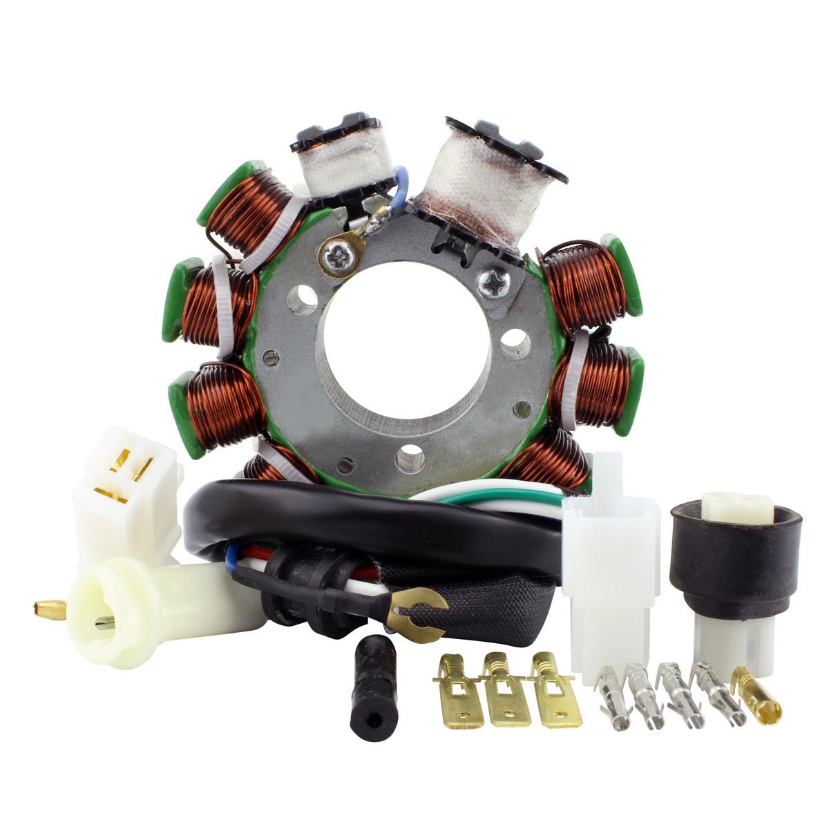 Photo of Stator for Yamaha XT 225 Serow 1992-2000 XT225 | OEM Repl.# 4BE-81410-01-00 / 4BE-81410-00-00 by RM STATOR - Premium for UTVs / Side by Sides