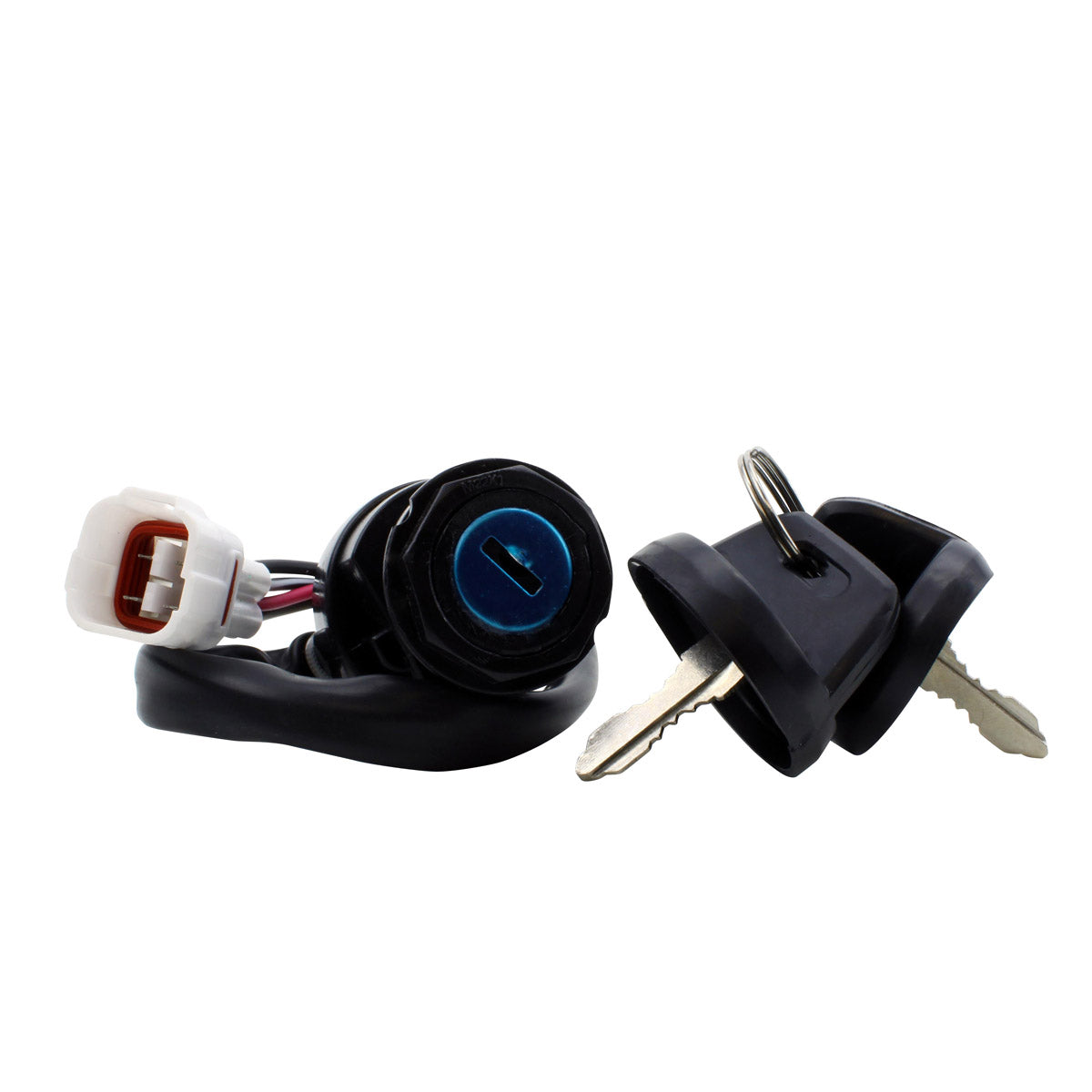 Photo of 2-Position Ignition Key Switch for Yamaha Big Bear Warrior Wolverine Kodiak Grizzly Banshee 250 350 400 600 1993-2008 by RM STATOR - Premium for UTVs / Side by Sides