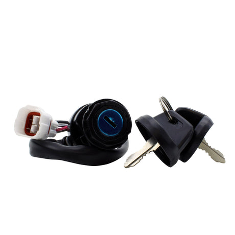 Photo of 2-Position Ignition Key Switch for Yamaha Big Bear Warrior Wolverine Kodiak Grizzly Banshee 250 350 400 600 1993-2008 by RM STATOR - Premium for UTVs / Side by Sides