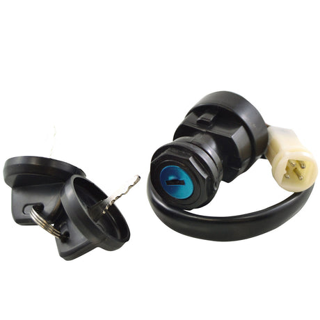 Photo of 2-Position Ignition Key Switch for Yamaha Badger 80 Moto-4 Champ 100 Breeze 125 Big Bear Warrior 350 1986-1995 by RM STATOR - Premium for UTVs / Side by Sides