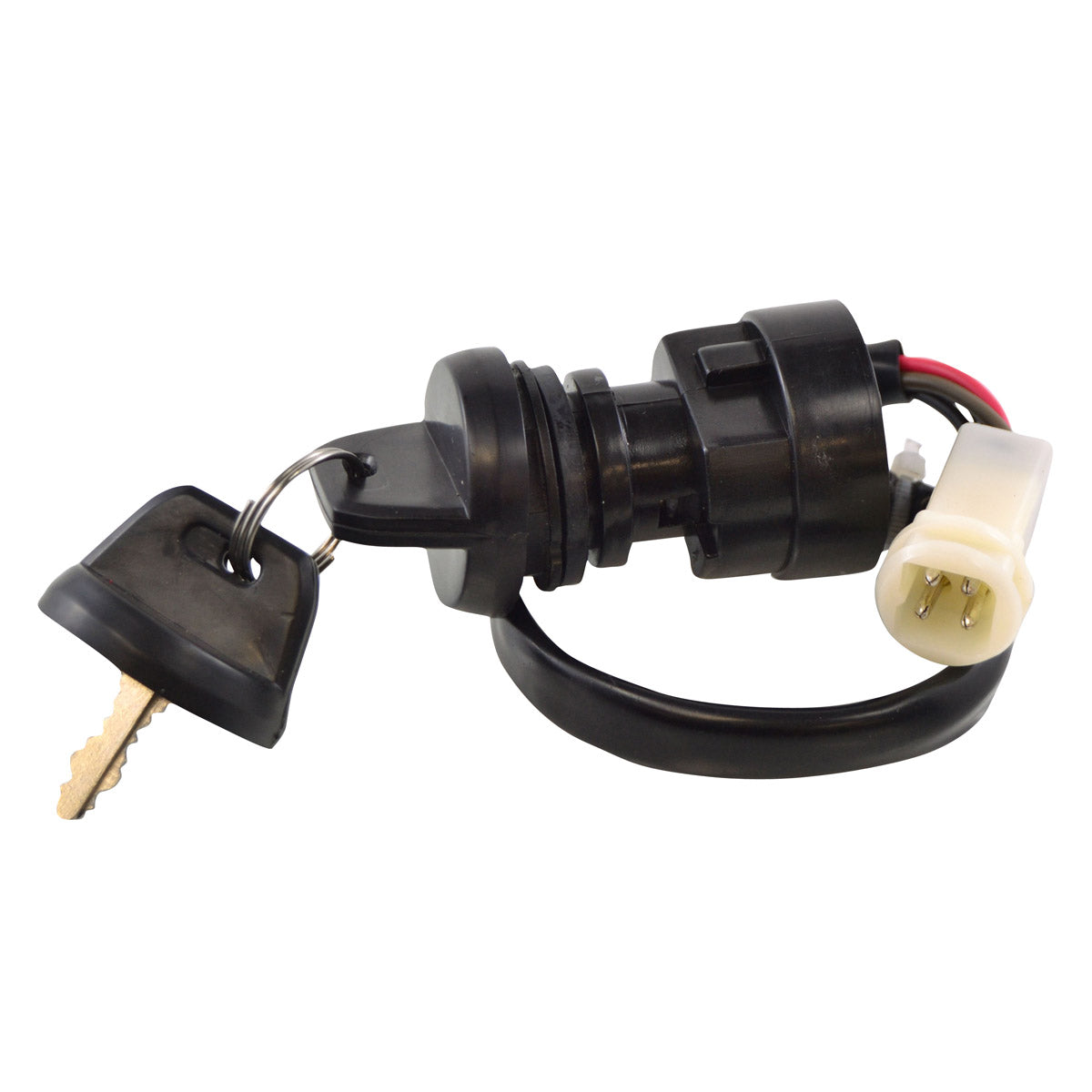 Photo of 2-Position Ignition Key Switch for Yamaha Badger 80 Moto-4 Champ 100 Breeze 125 Big Bear Warrior 350 1986-1995 by RM STATOR - Premium for UTVs / Side by Sides