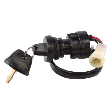 Photo of 2-Position Ignition Key Switch for Yamaha Badger 80 Moto-4 Champ 100 Breeze 125 Big Bear Warrior 350 1986-1995 by RM STATOR - Premium for UTVs / Side by Sides