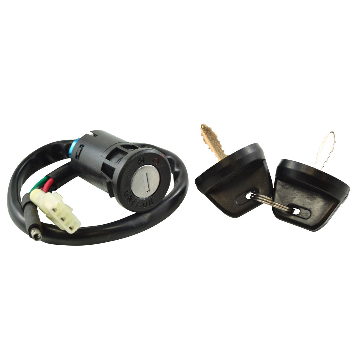 Photo of 2-Position Ignition Key Switch for Honda TRX 250 Sportrax / EX / X | TRX 400 1990-2024 | 35100-HN1-000 35100-HN6-A30 by RM STATOR - Premium for UTVs / Side by Sides