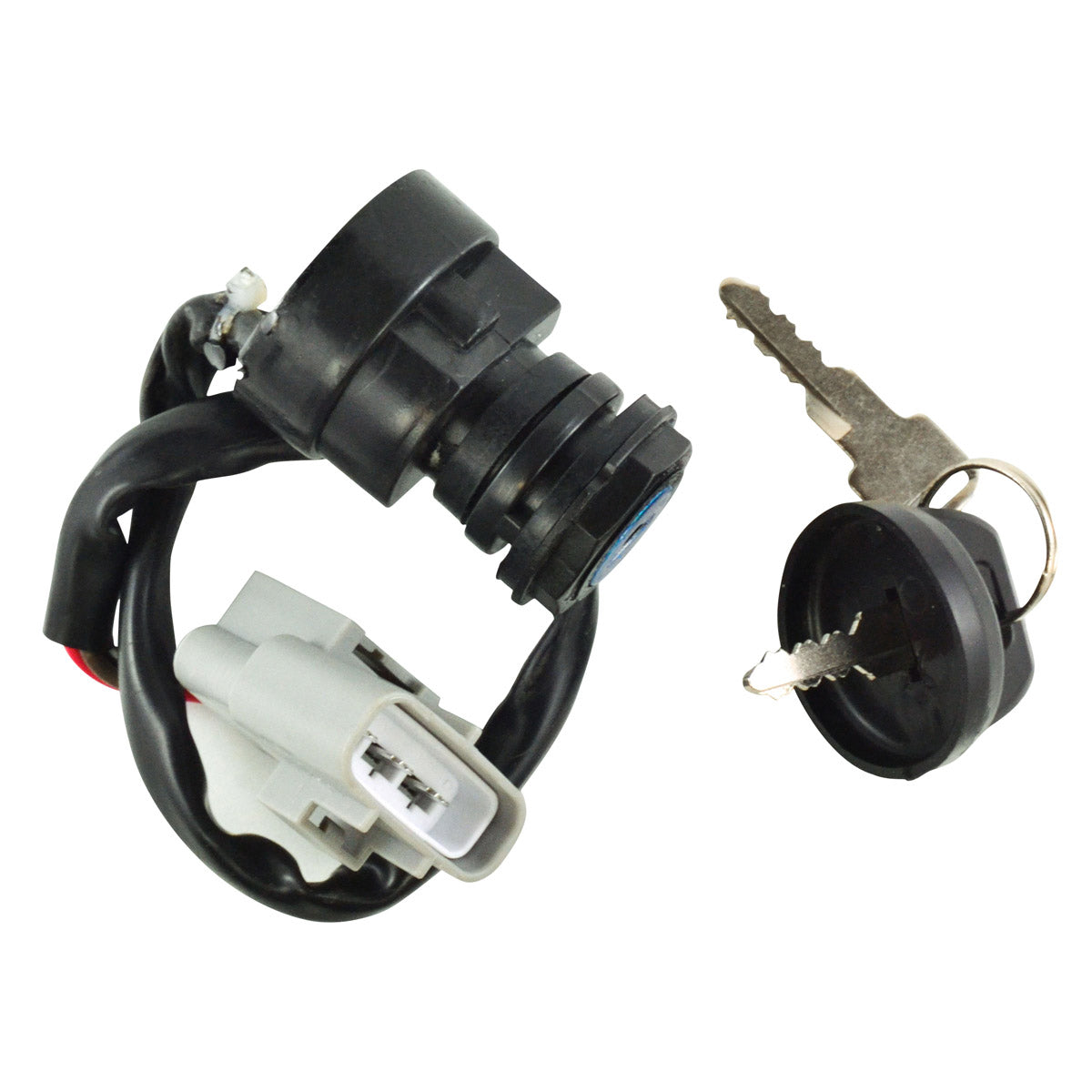Photo of 2-Position Ignition Key Switch for Yamaha Big Bear 400 | Grizzly 350-700 | Kodiak 400-700 2002-2025 | # 28P-82510-02-00 by RM STATOR - Premium for UTVs / Side by Sides