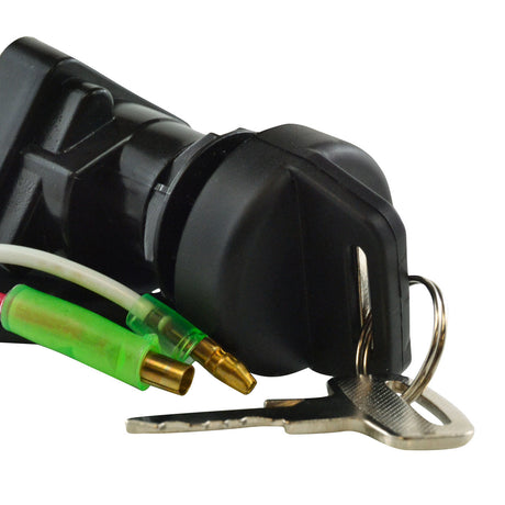 Photo of 2-Position Ignition Key Switch for Kawasaki KVF 400 Prairie | KLF 300 / 400 Bayou 1988-2005 | # 27005-1132 27005-1159 by RM STATOR - Premium for UTVs / Side by Sides