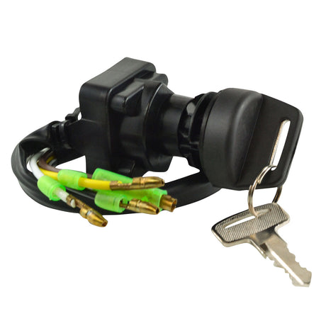 Photo of 2-Position Ignition Key Switch for Kawasaki KLF 220 Bayou 1988-1995 | KLF 110 Mojave 1988 by RM STATOR - Premium for UTVs / Side by Sides