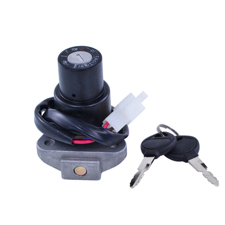 Photo of 3-Position Ignition Key Switch for Yamaha SR 250 XS 400 650 750 850 XV 750 920 Midnight Virago Seca 1978-1999 by RM STATOR - Premium for UTVs / Side by Sides