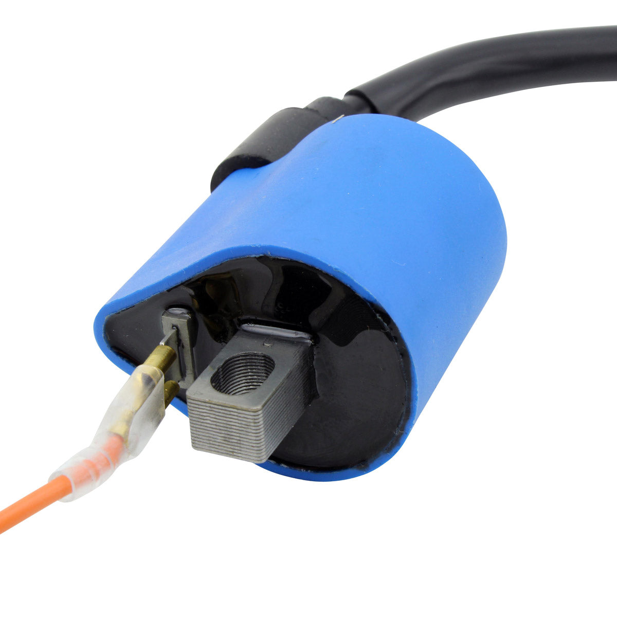 Photo of External Ignition Coil w/Cap for Arctic Cat 150 | Honda ATC | Suzuki LTF | Yamaha YFM 350 1980-2025 | 3KJ-82310-00-00 by RM STATOR - Premium for UTVs / Side by Sides