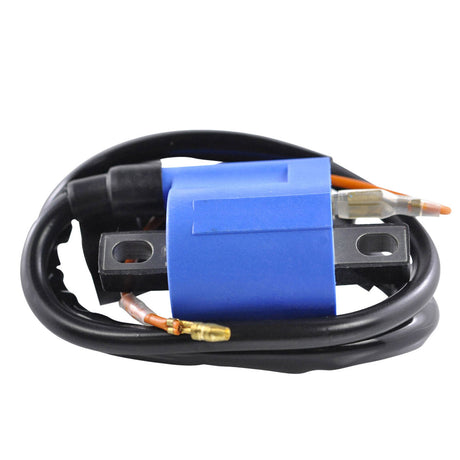 Photo of External Ignition Coil w/Cap for Arctic Cat 150 | Honda ATC | Suzuki LTF | Yamaha YFM 350 1980-2025 | 3KJ-82310-00-00 by RM STATOR - Premium for UTVs / Side by Sides