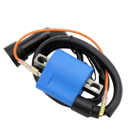 Photo of External Ignition Coil w/Cap for Arctic Cat 150 | Honda ATC | Suzuki LTF | Yamaha YFM 350 1980-2025 | 3KJ-82310-00-00 by RM STATOR - Premium for UTVs / Side by Sides