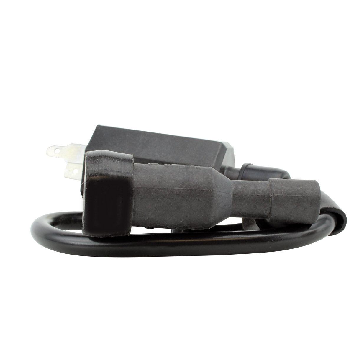 Photo of External Ignition Coil with Cap for Kawasaki KLF 220 250 400 | Bayou KVF 300 360 400 Prairie 1988-2013 | 21121-1160 by RM STATOR - Premium for UTVs / Side by Sides