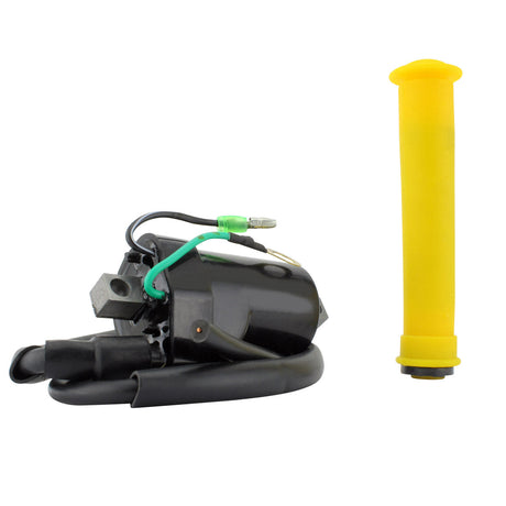 Photo of External Ignition Coil with Spark Plug Cap for Honda CR 125 R 1989-1997 | TRX 400 EX 1999-2007 | XR 400 R 1996-2004 by RM STATOR - Premium for UTVs / Side by Sides