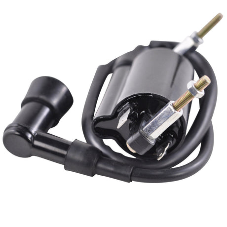 Photo of External Ignition Coil with Spark Plug Cap for Kawasaki KLF 300 Bayou B C 1988-2004 by RM STATOR - Premium for UTVs / Side by Sides