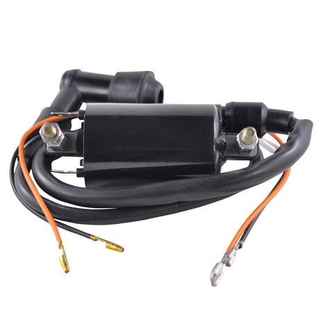 Photo of External Ignition Coil with Spark Plug Cap for Kawasaki KLF 300 Bayou B C 1988-2004 by RM STATOR - Premium for UTVs / Side by Sides